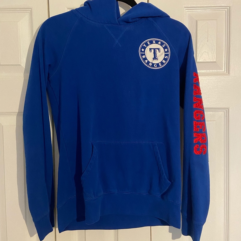 Texas Rangers PINK x 5th and Ocean Hoodie